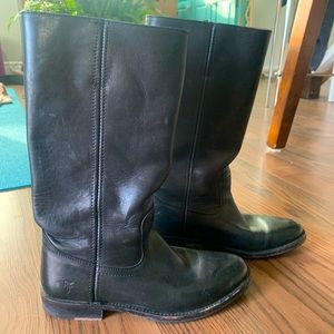 Frye calf-high riding boots